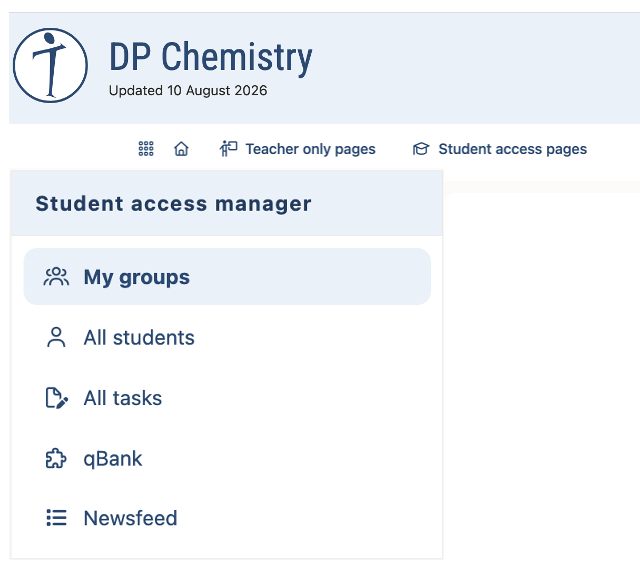 Creating student accounts