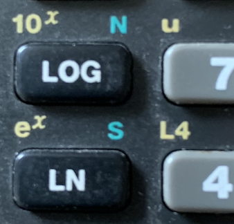 Using logarithms