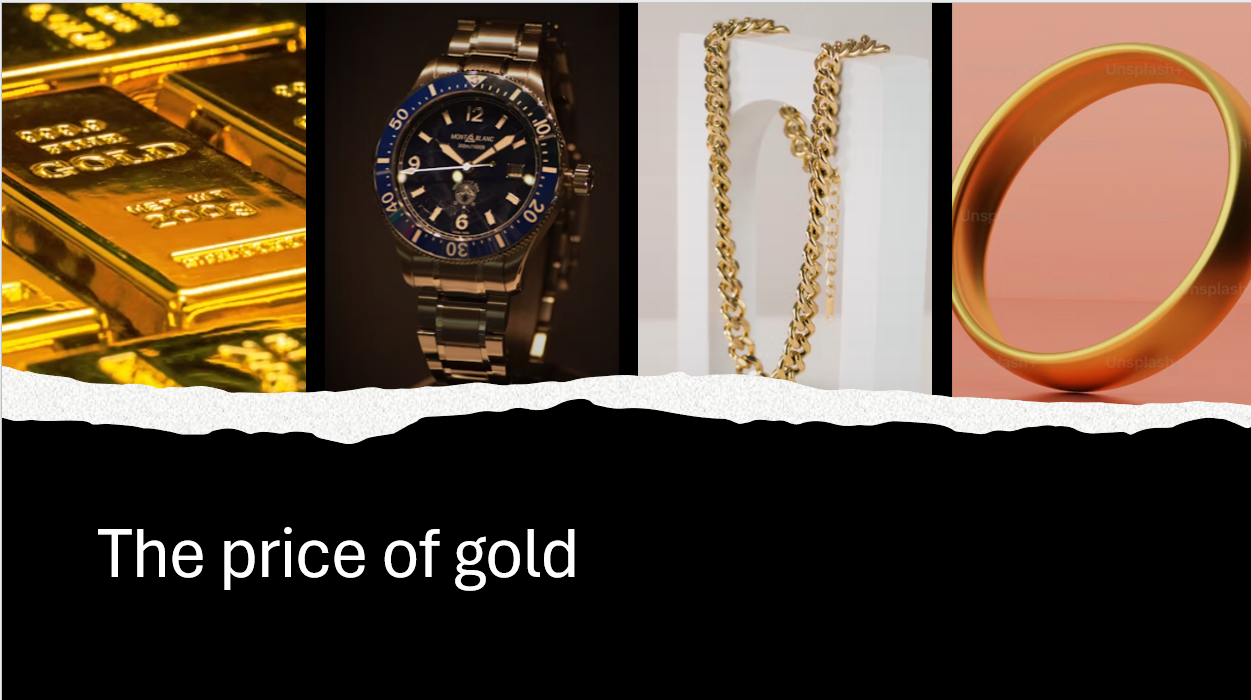 Paper 1 real-world example: The price mechanism in the gold market