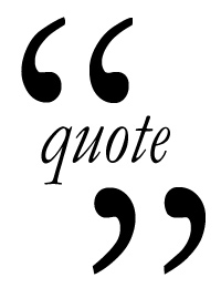 Integrating quotes