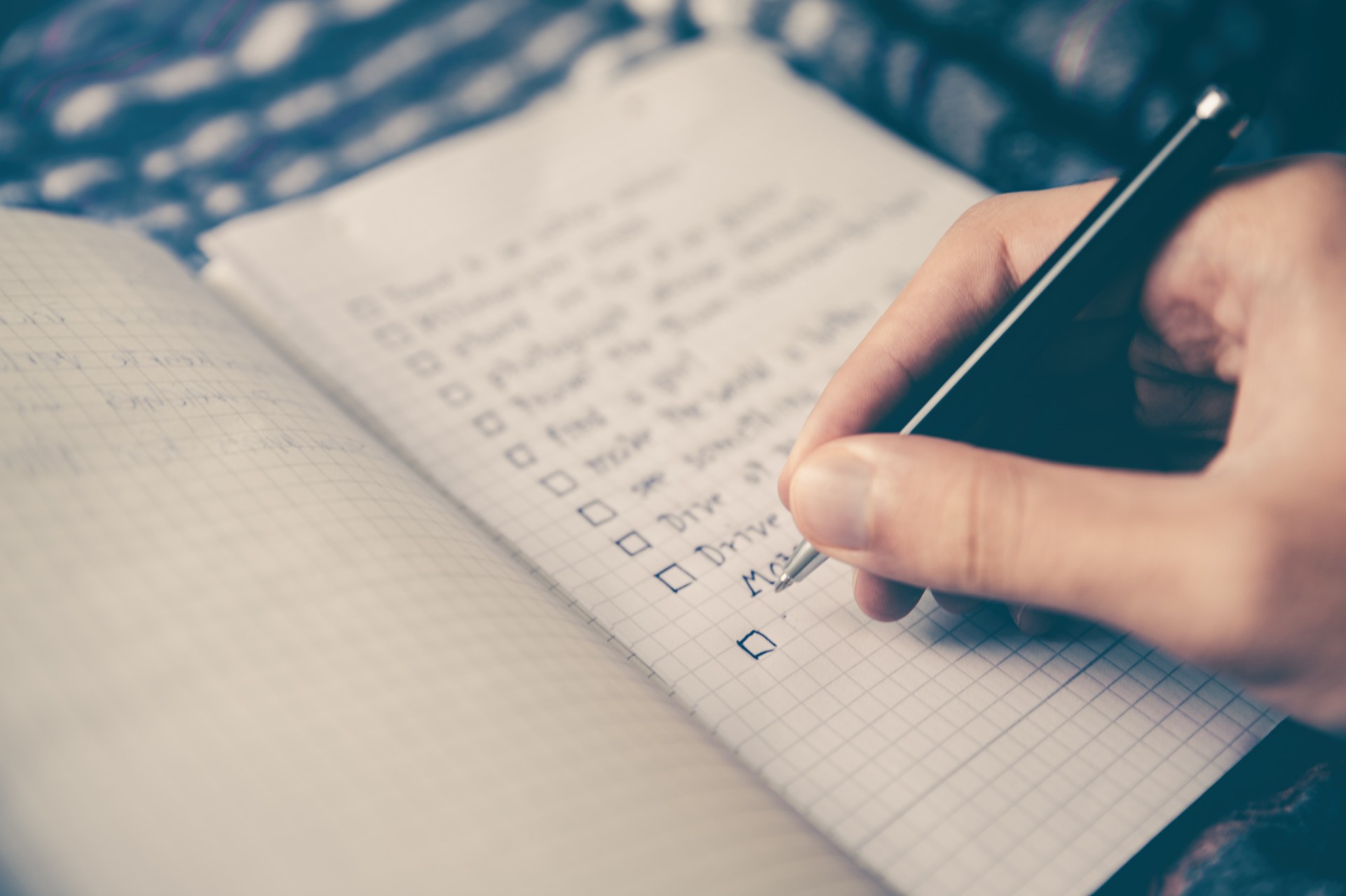 Do you have a checklist to help me out?