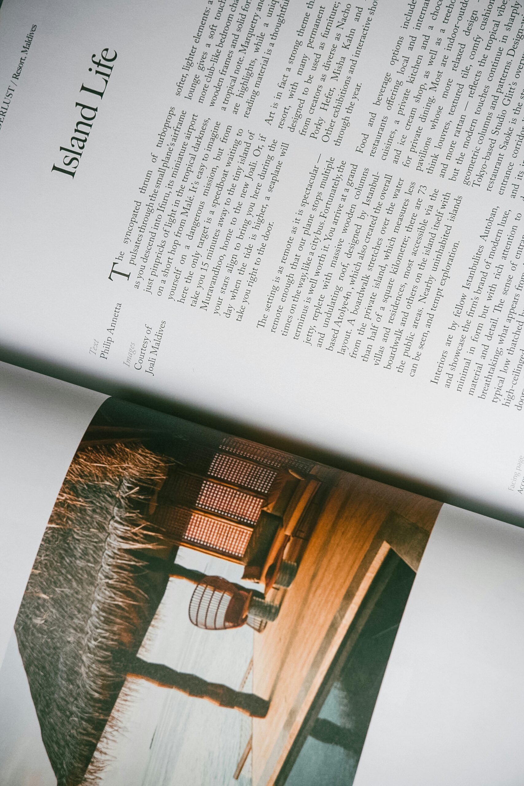 Magazine columns