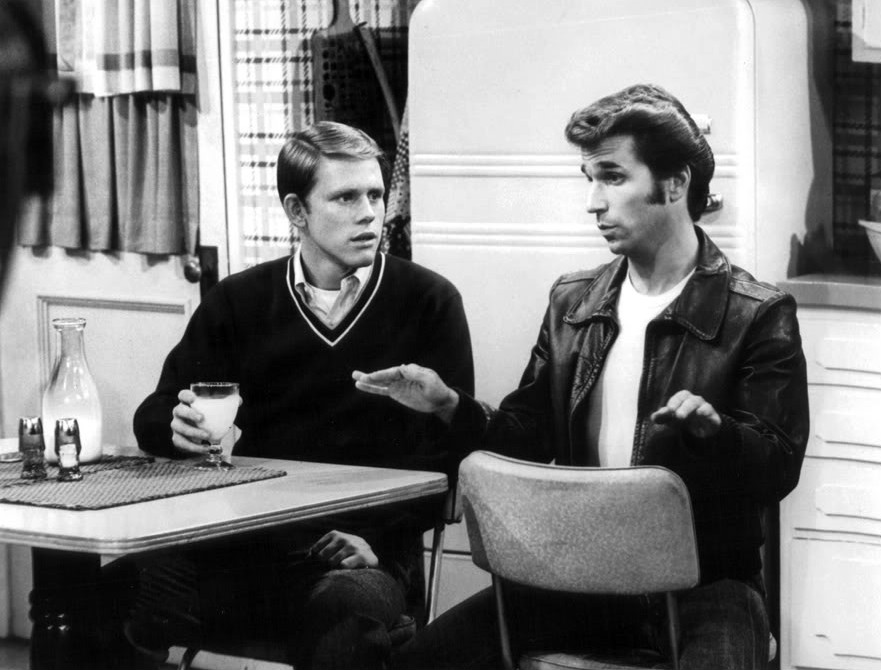 Why choose Richie Cunningham over the Fonz? 