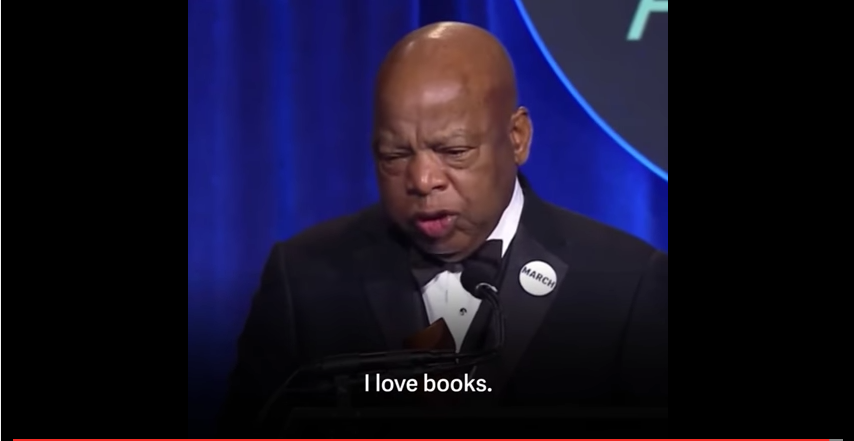"Read, my child. Read."