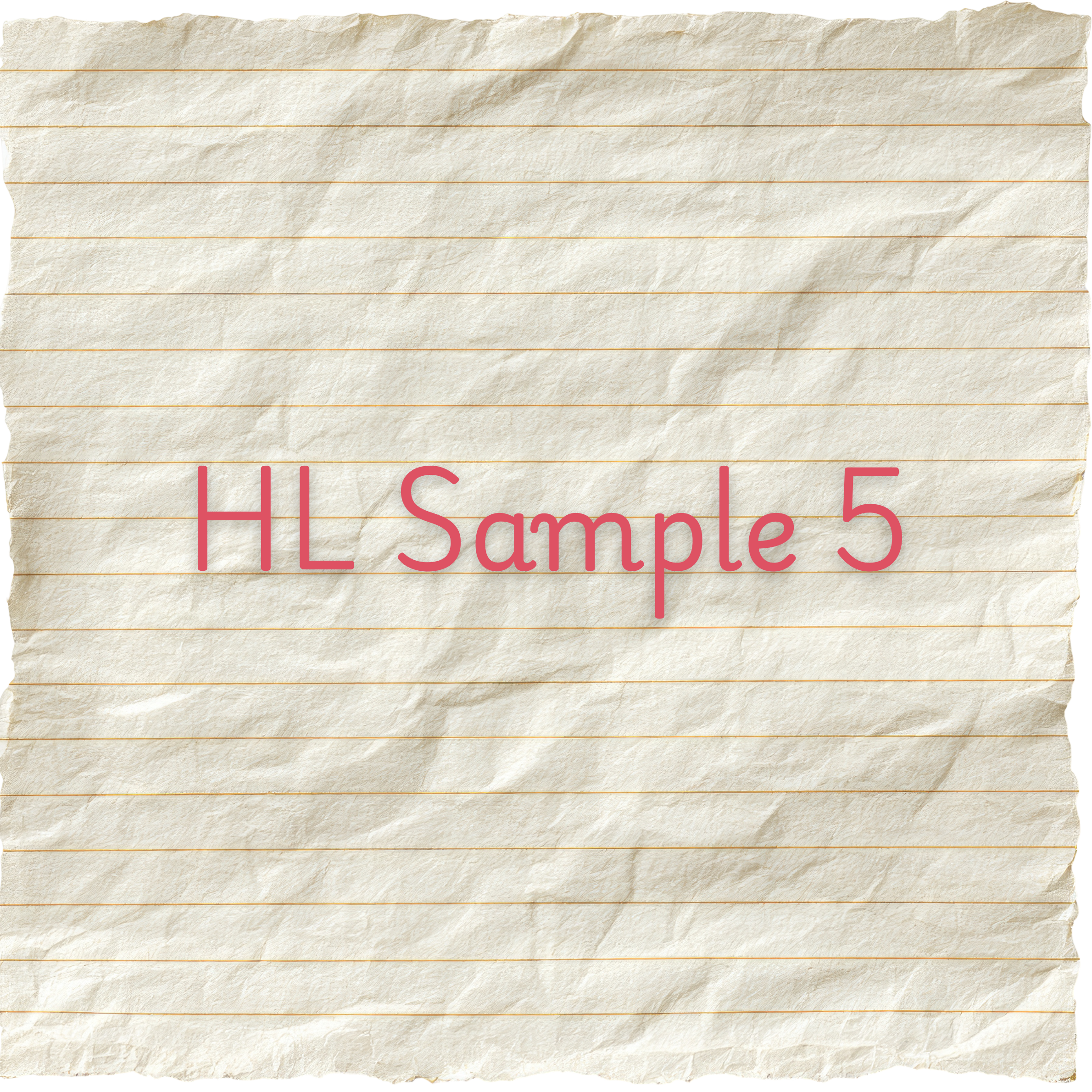 HL sample 5