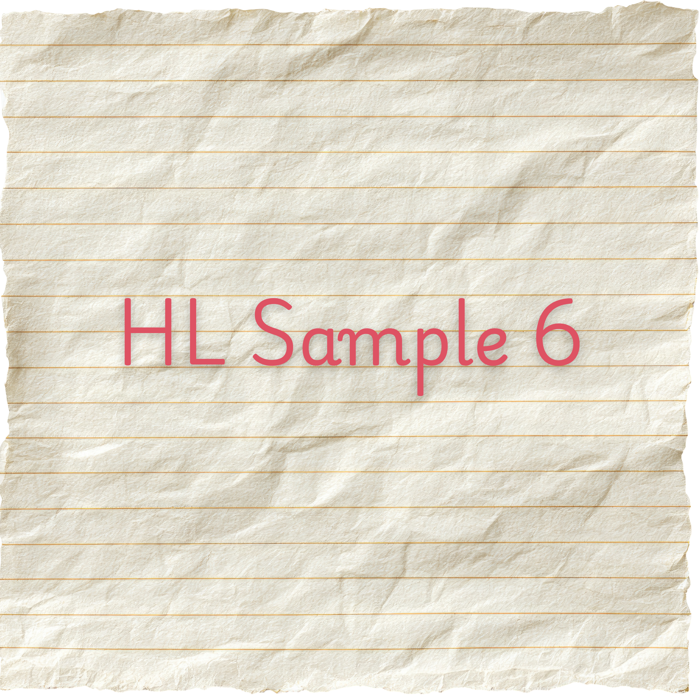 HL sample 6