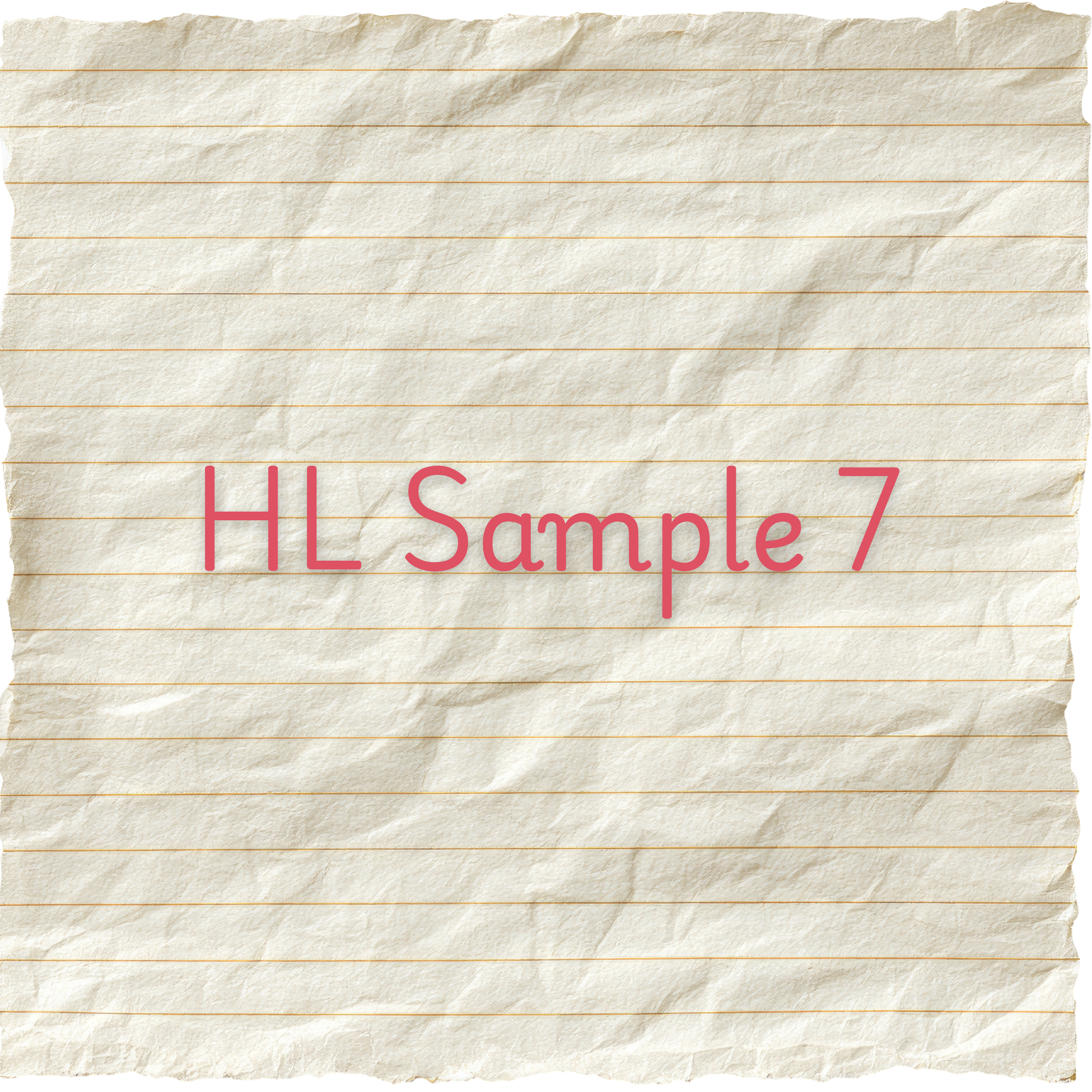 HL sample 7