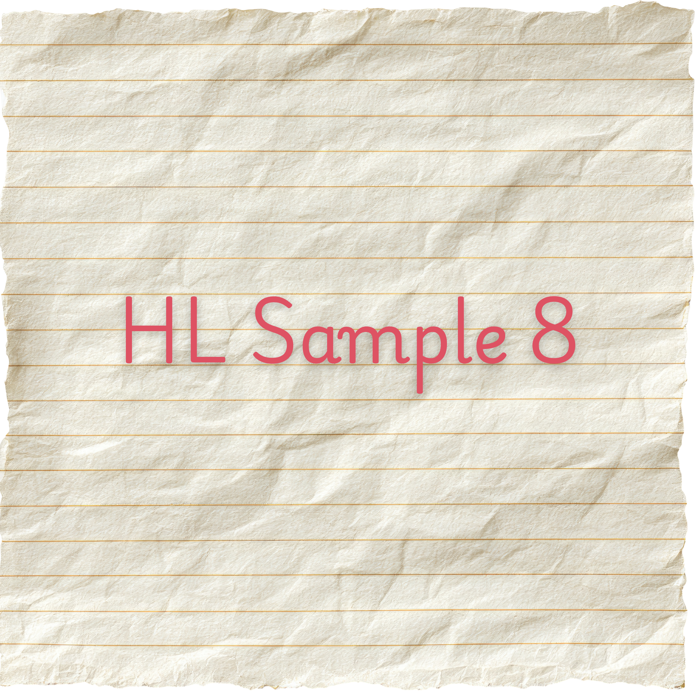 HL sample 8