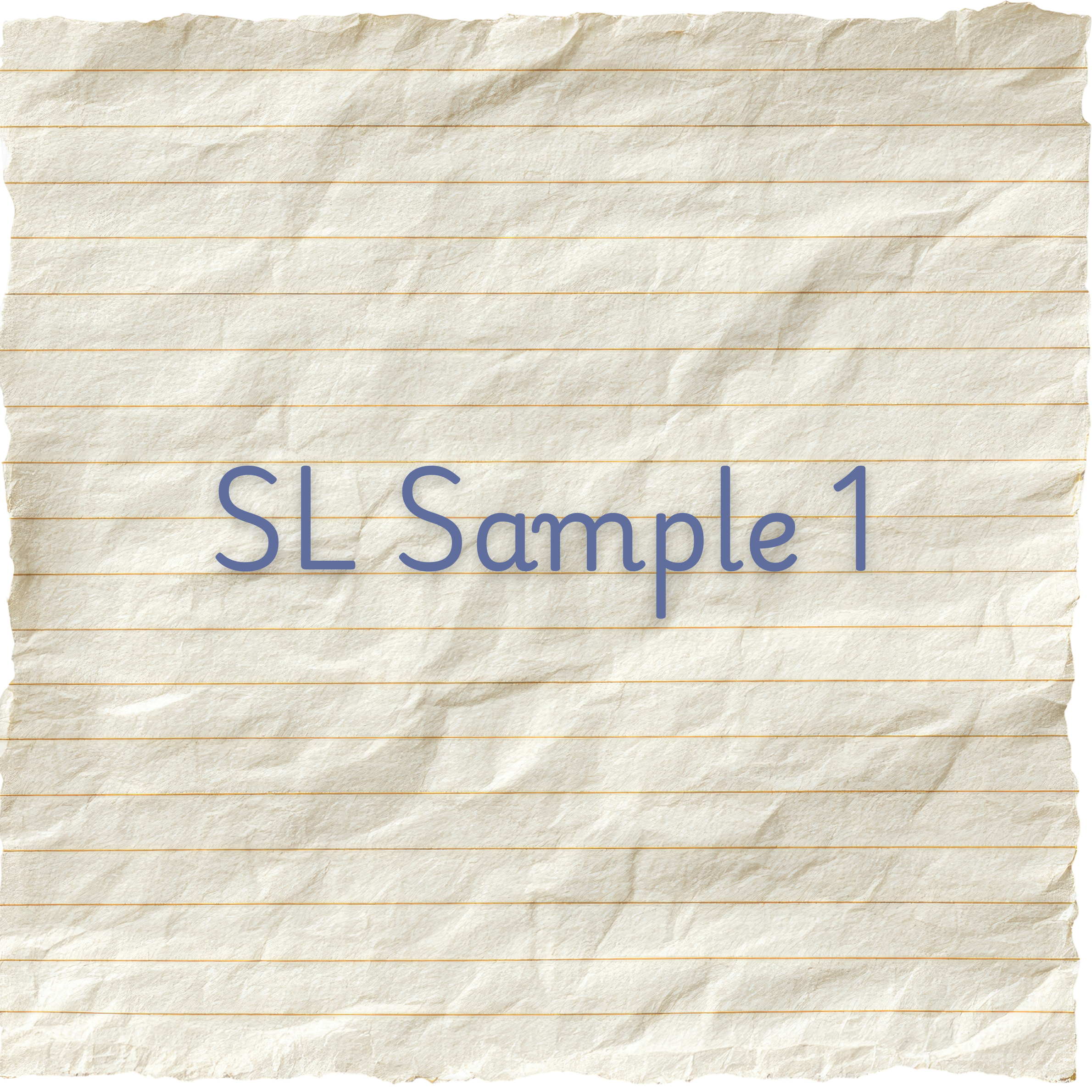 SL sample 1