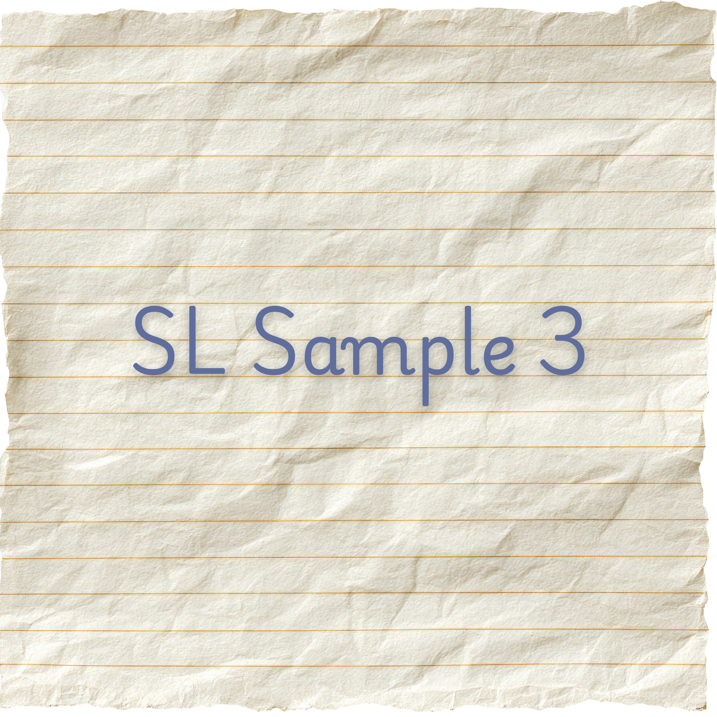 SL sample 3