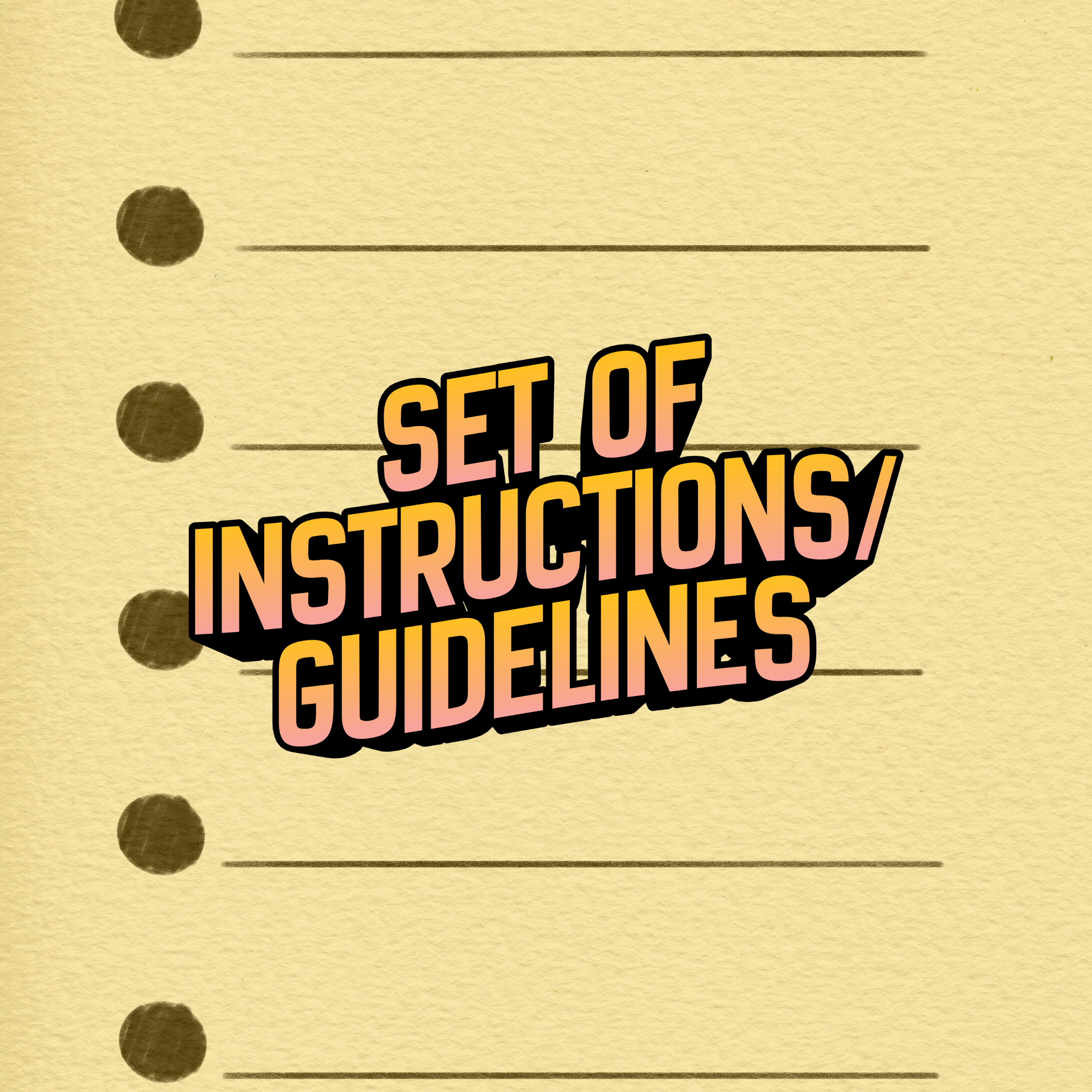 Instructions practice