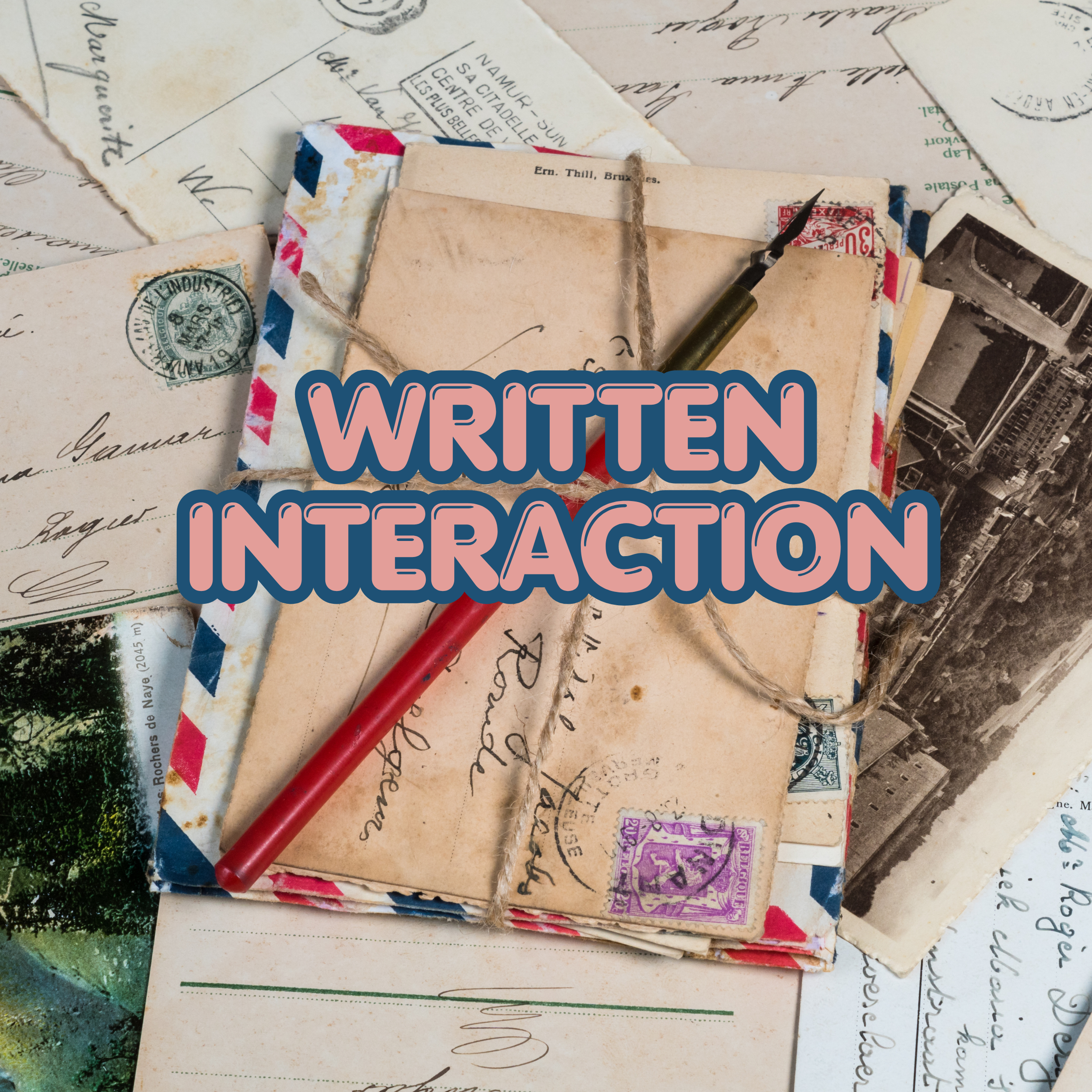 Written interaction