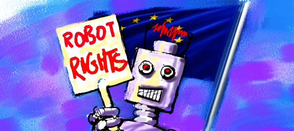 Reporting robot rights