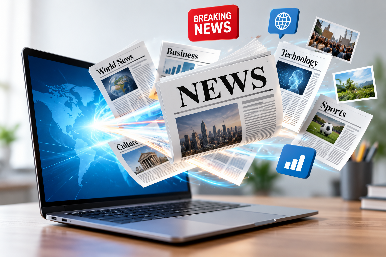Making news