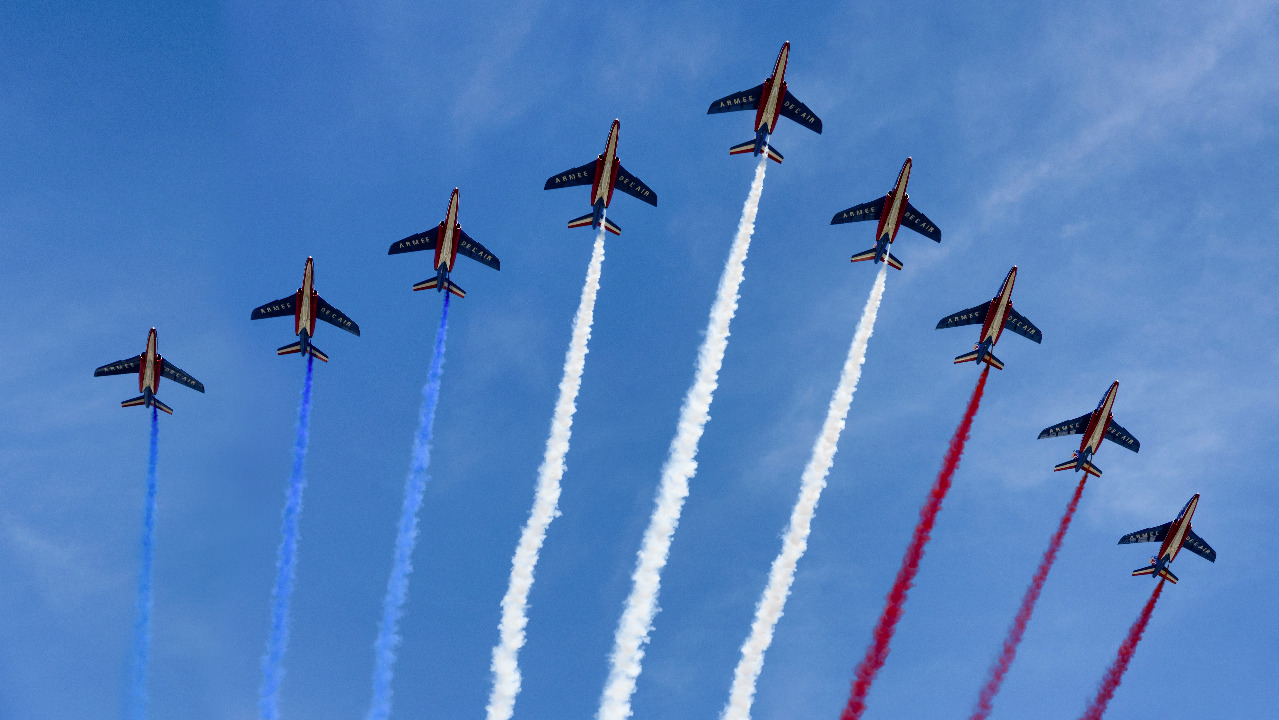 Le défilé du 14 juillet