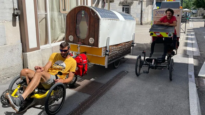 Un nomade à vélo