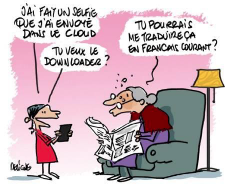 Présentation d'un stimulus visuel - Langue et identité