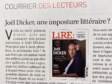 Courrier des lecteurs