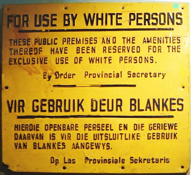 3. Sudáfrica durante el apartheid (1948–1964)