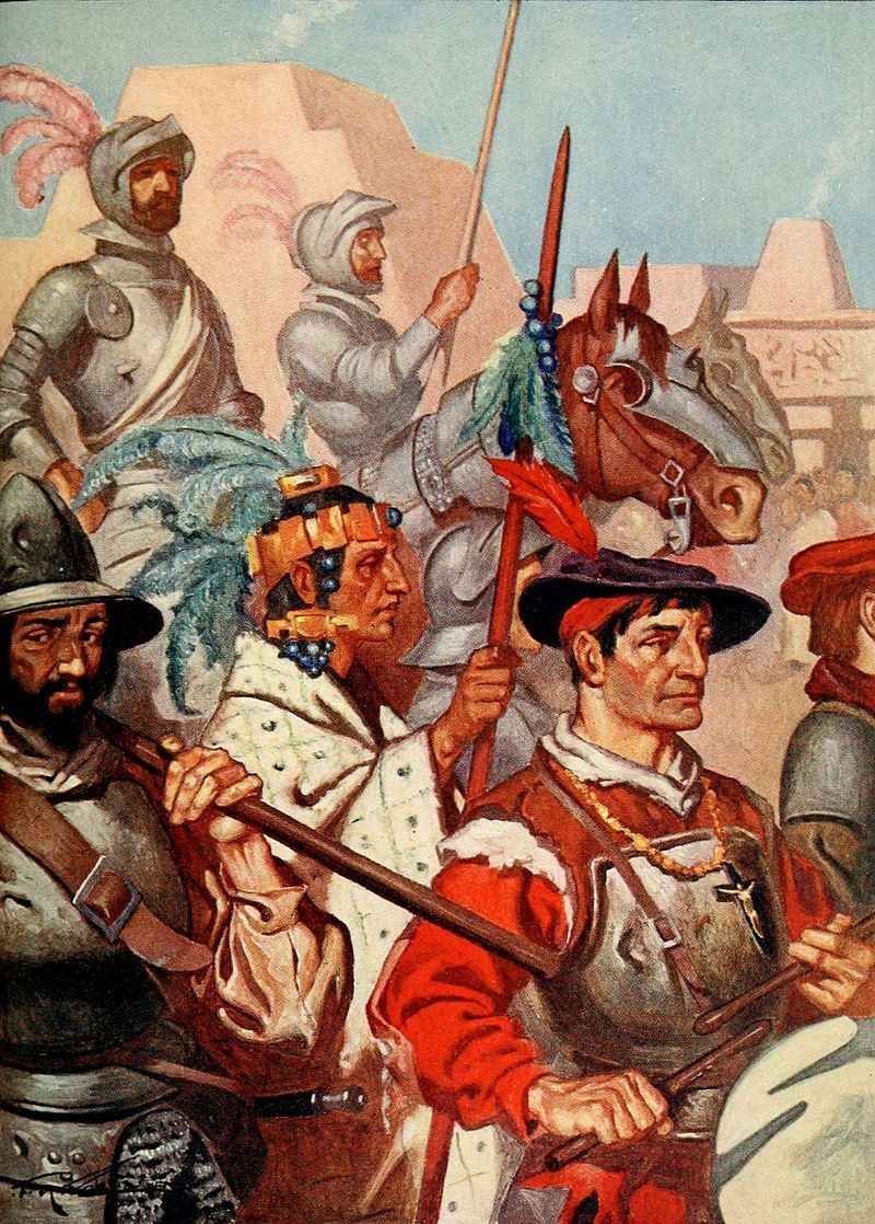 2. The conquest of Mexico and Peru: ATL