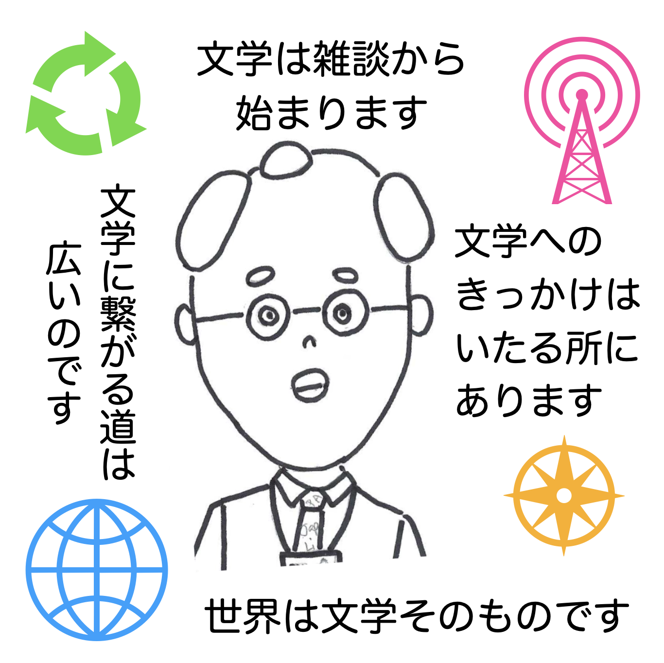 「雑談」という文学授業