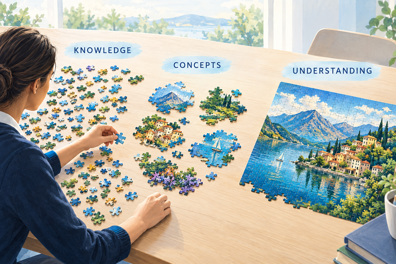 Teaching is focused on conceptual understanding