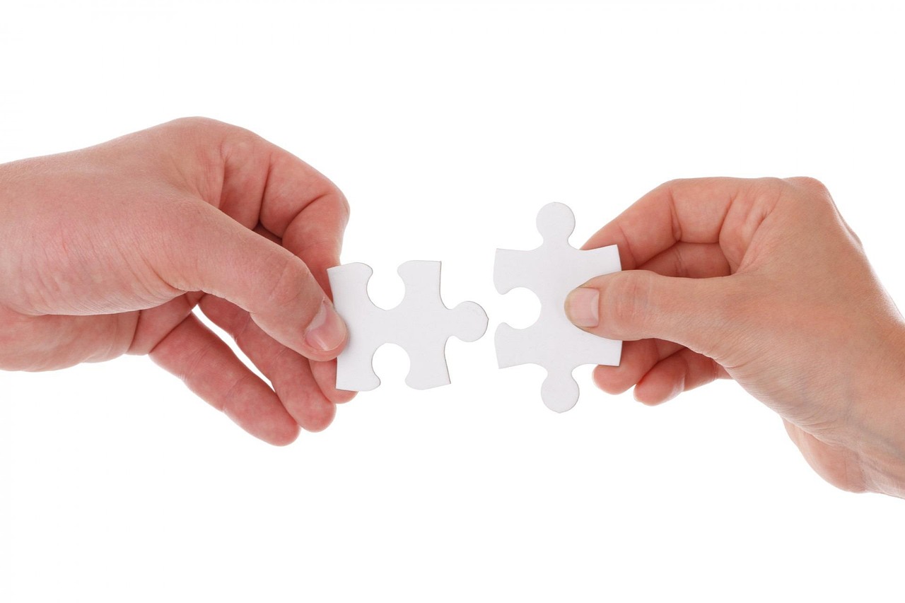 Jigsaw a document or book