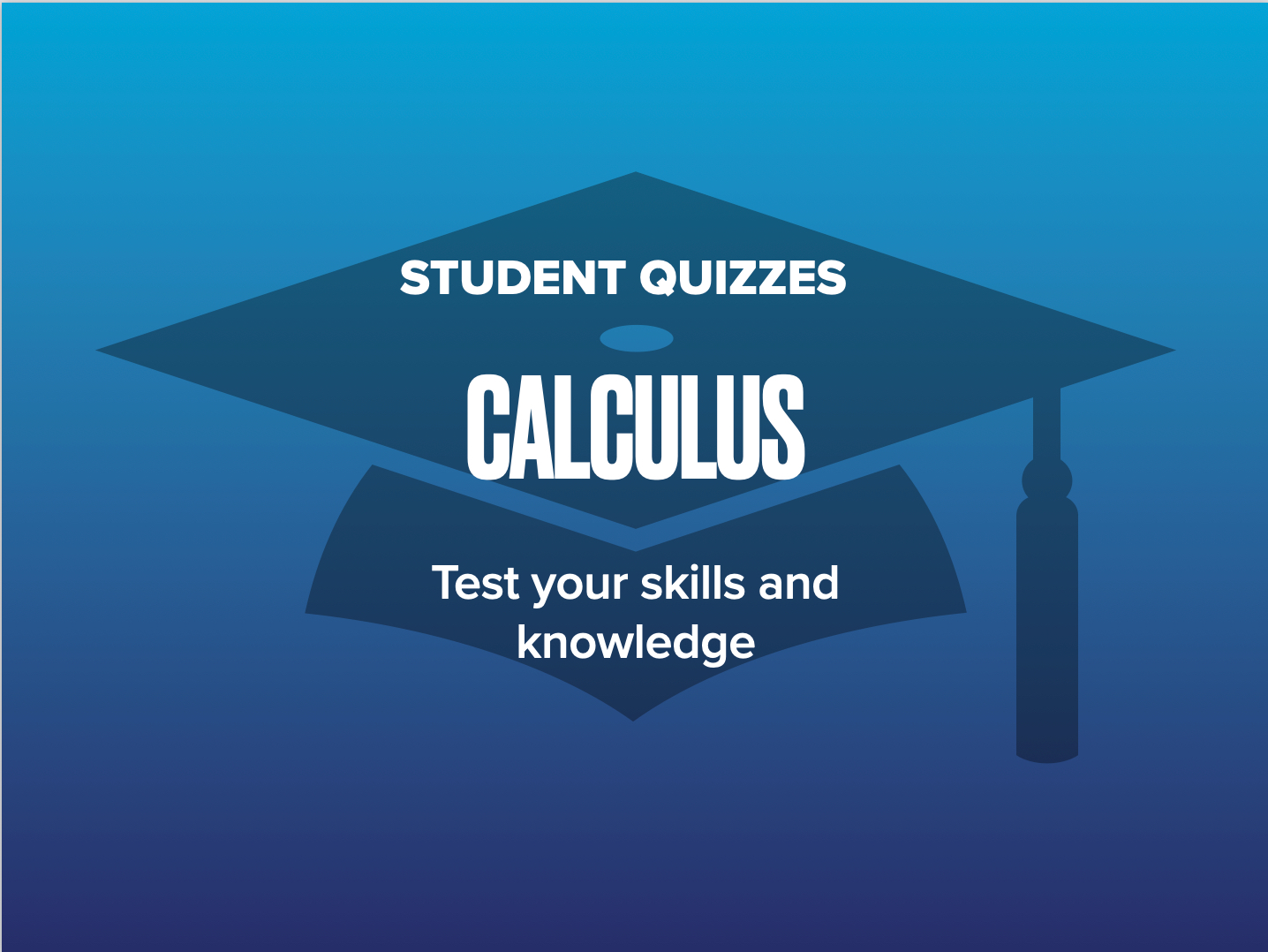Calculus - Student Quizzes