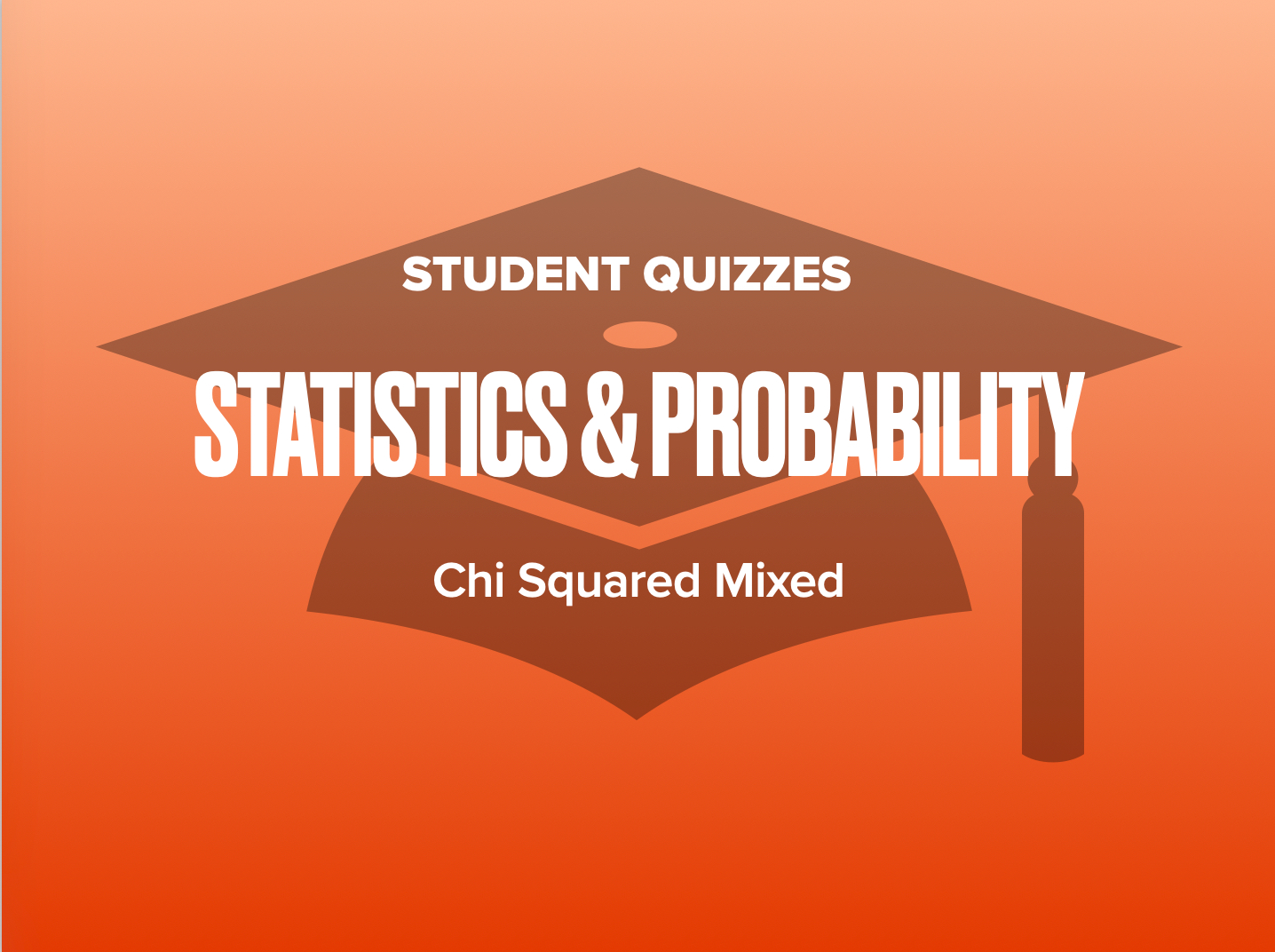 Chi Squared tests (mixed)