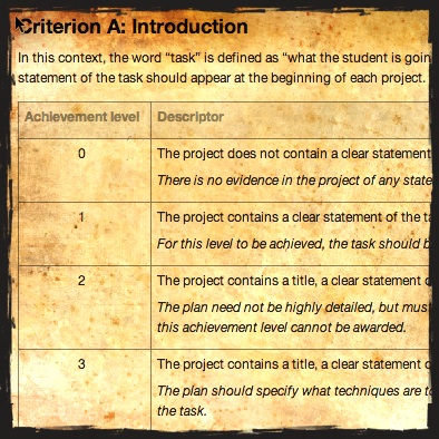 The Criteria