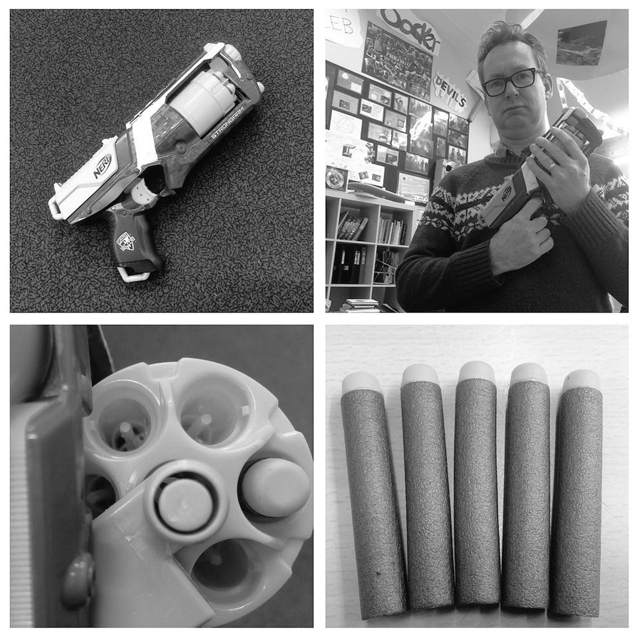 Nerf gun roulette