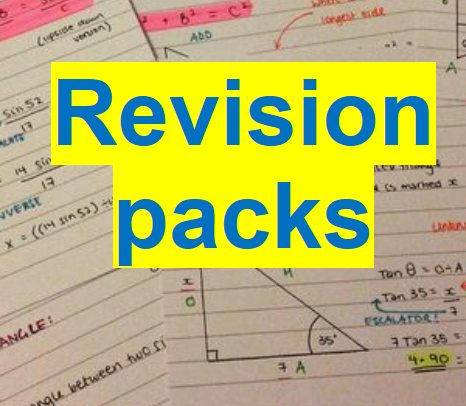 Revision packs: End of Unit Tests