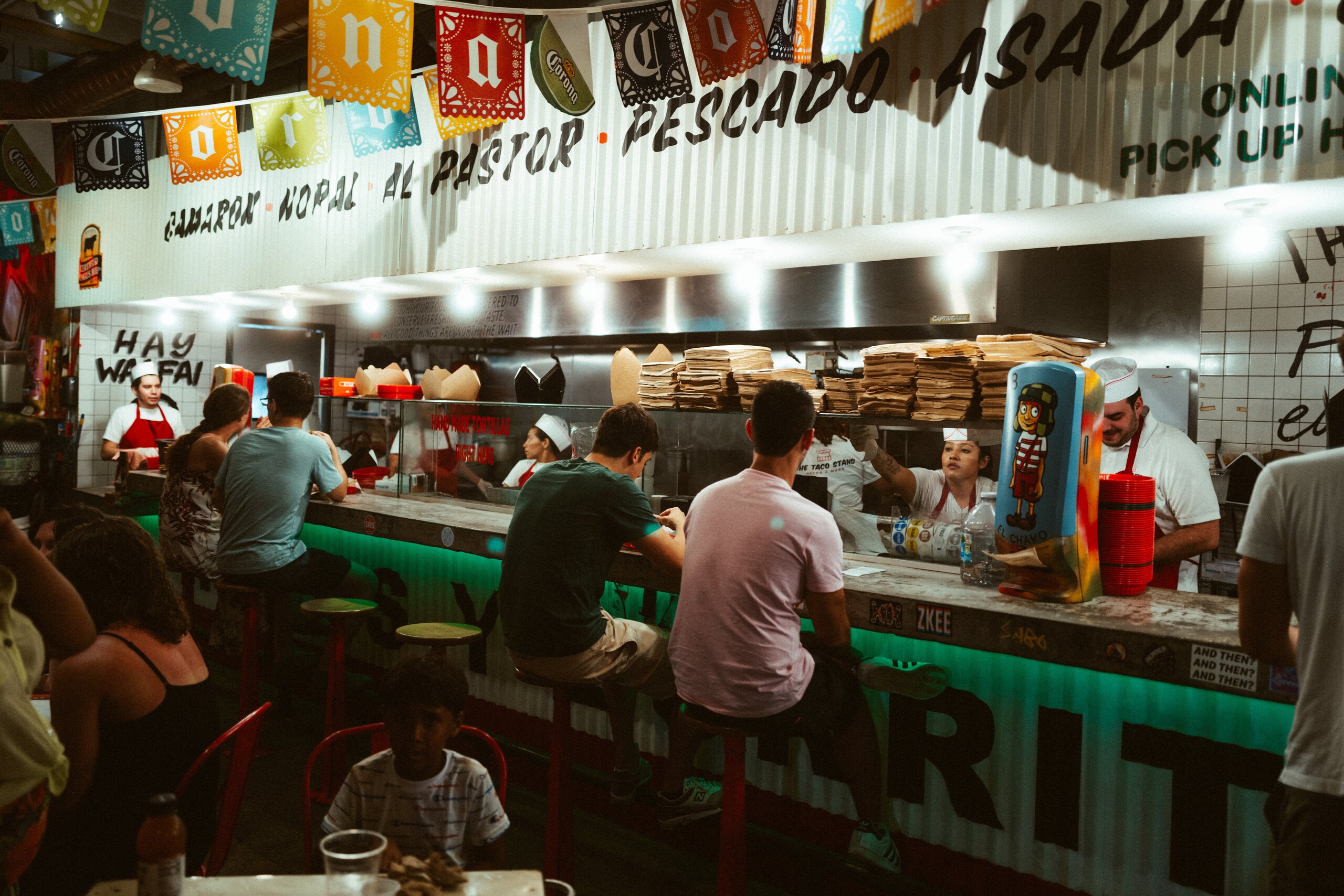 Los restaurantes
