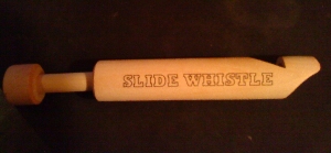 C4 practical: Sliding whistle support