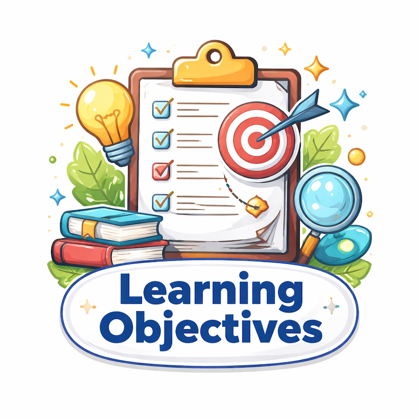 Guide update: Learning objectives