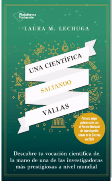 Una científica saltando vallas