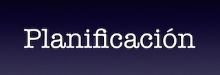 Planificar