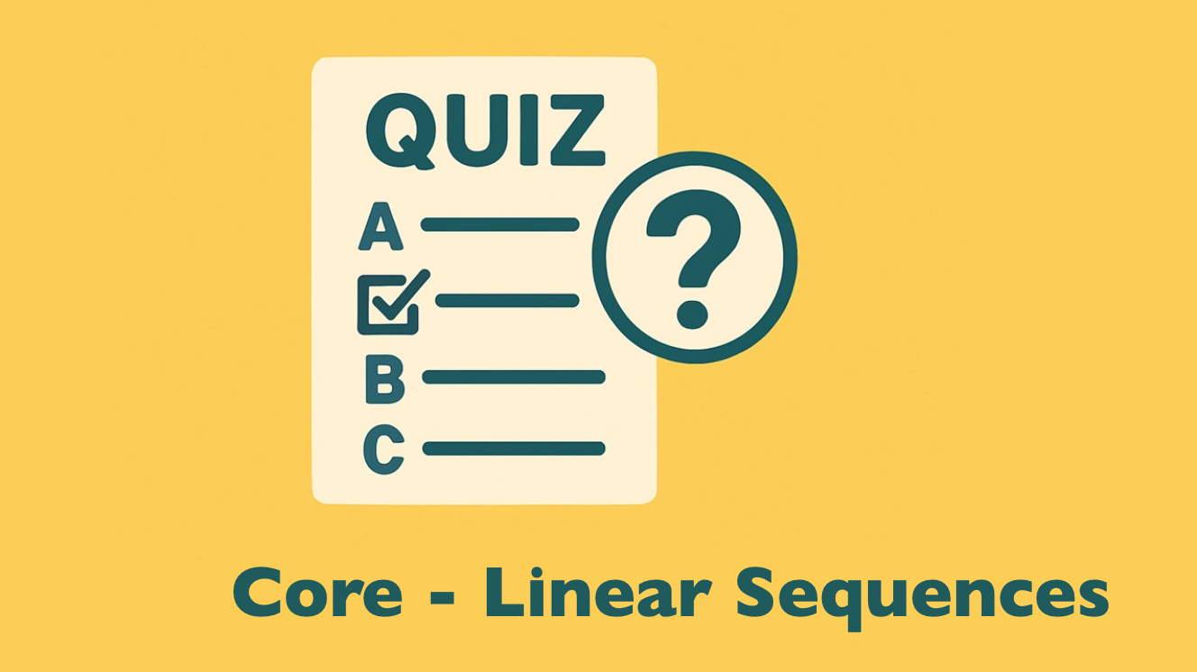 Core - Linear Sequences