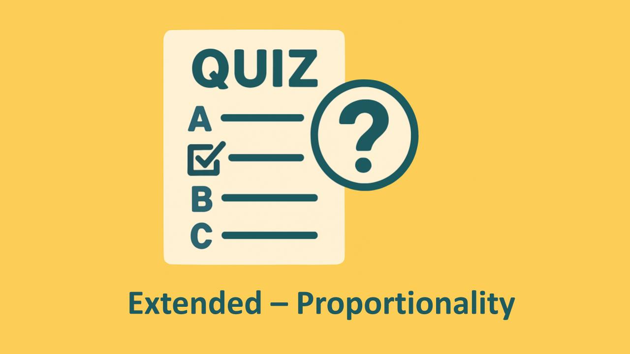 Proportionality Extended